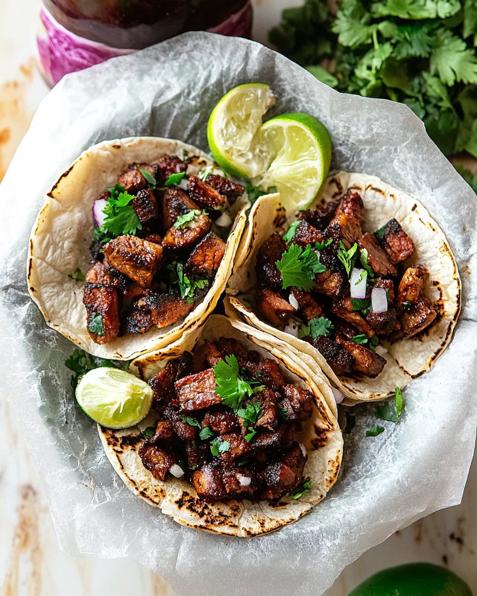 Carne Asada Mexican Street Tacos