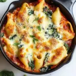 Easy Spinach & Ricotta Stuffed Shells