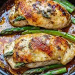 Asparagus Stuffed Chicken Breast