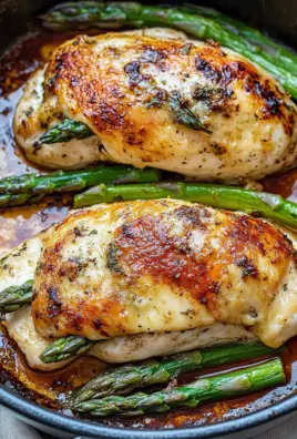 Asparagus Stuffed Chicken Breast