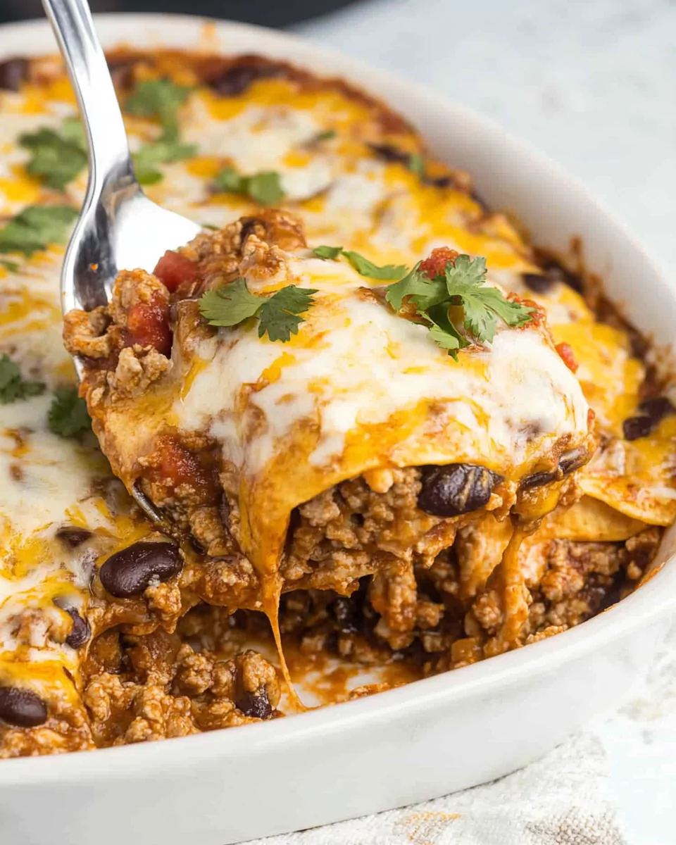 Beef Enchilada Casserole