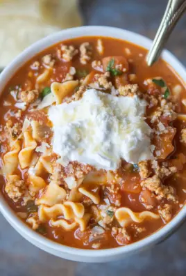 Best Lasagna Soup Recipe