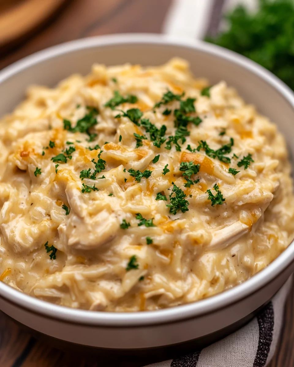 Creamy Chicken and Rice Casserole