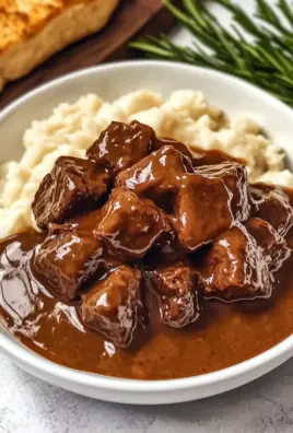 Crock Pot Beef Tips and Gravy