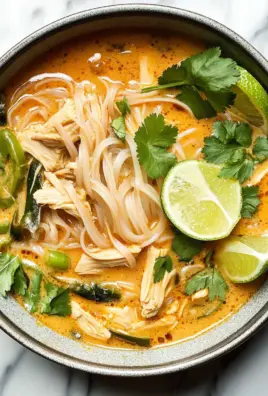 Easy Thai Chicken Curry Soup