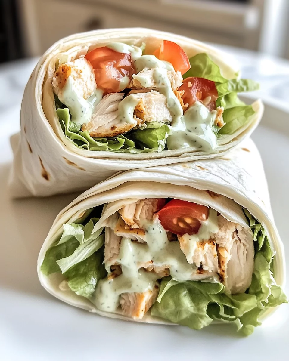 Flavorful Rotisserie Chicken Wraps