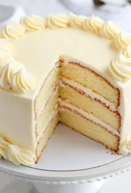 Homemade Vanilla Cake