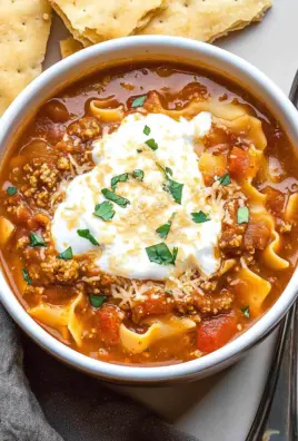 Lasagna Soup