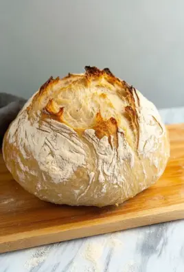 Quick and Easy No-Knead Bread