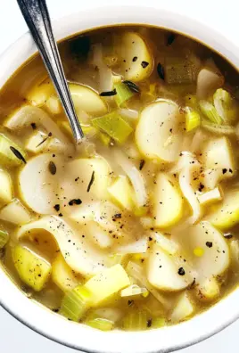 Rustic Potato Leek Soup