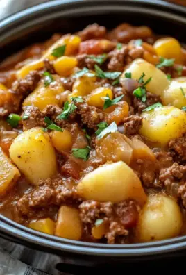 Slow Cooker Cowboy Casserole