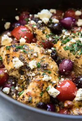 Slow Cooker Greek Chicken