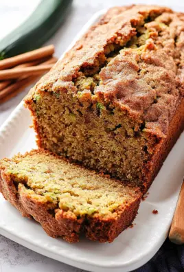 The Best Snickerdoodle Zucchini Bread