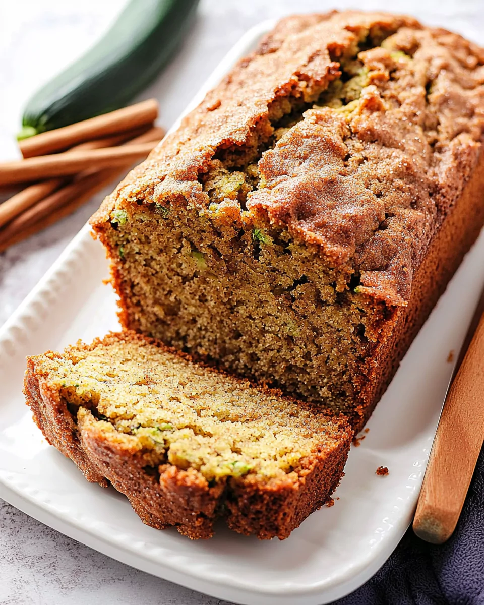 The Best Snickerdoodle Zucchini Bread