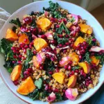 Winter Pomegranate and Grain Salad