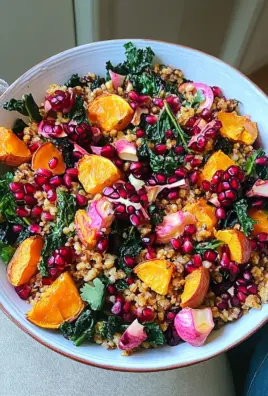 Winter Pomegranate and Grain Salad