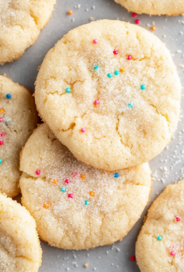 {3-Ingredient} Easy Sugar Cookies