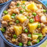 Pineapple Chicken Fried Rice