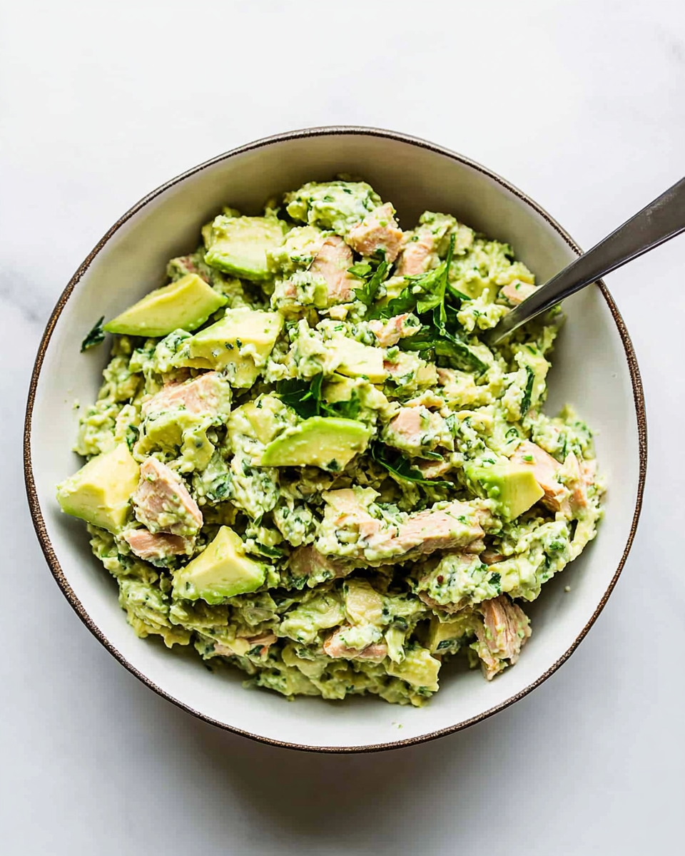 Creamy Avocado Tuna Salad