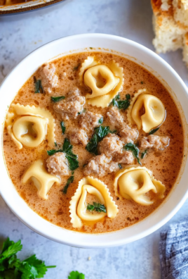 Creamy Tortellini Soup