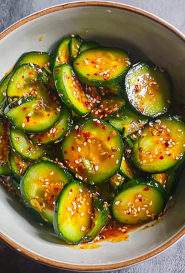 Easy Asian Cucumber Salad