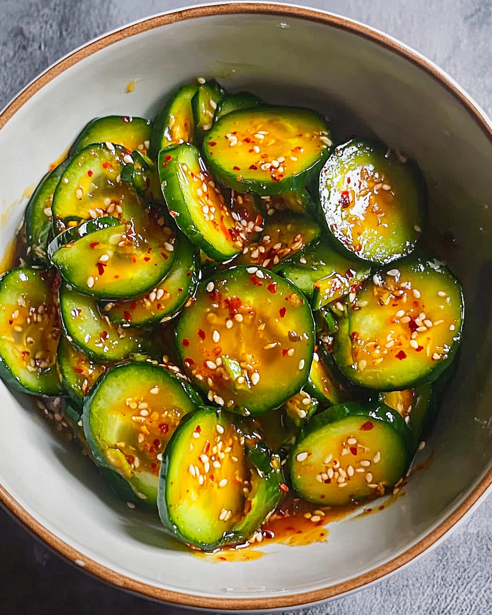 Easy Asian Cucumber Salad