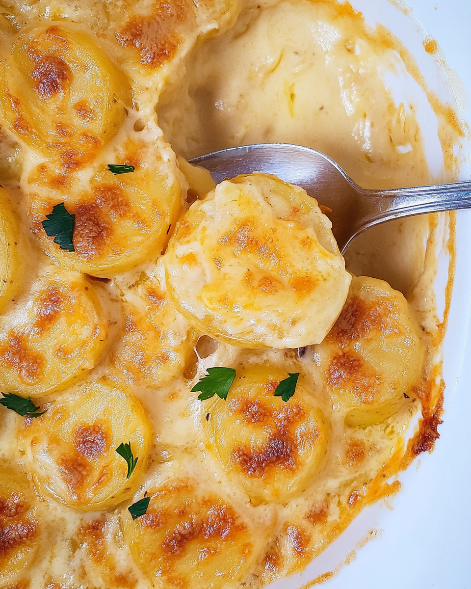 Easy Cheesy Scalloped Potatoes