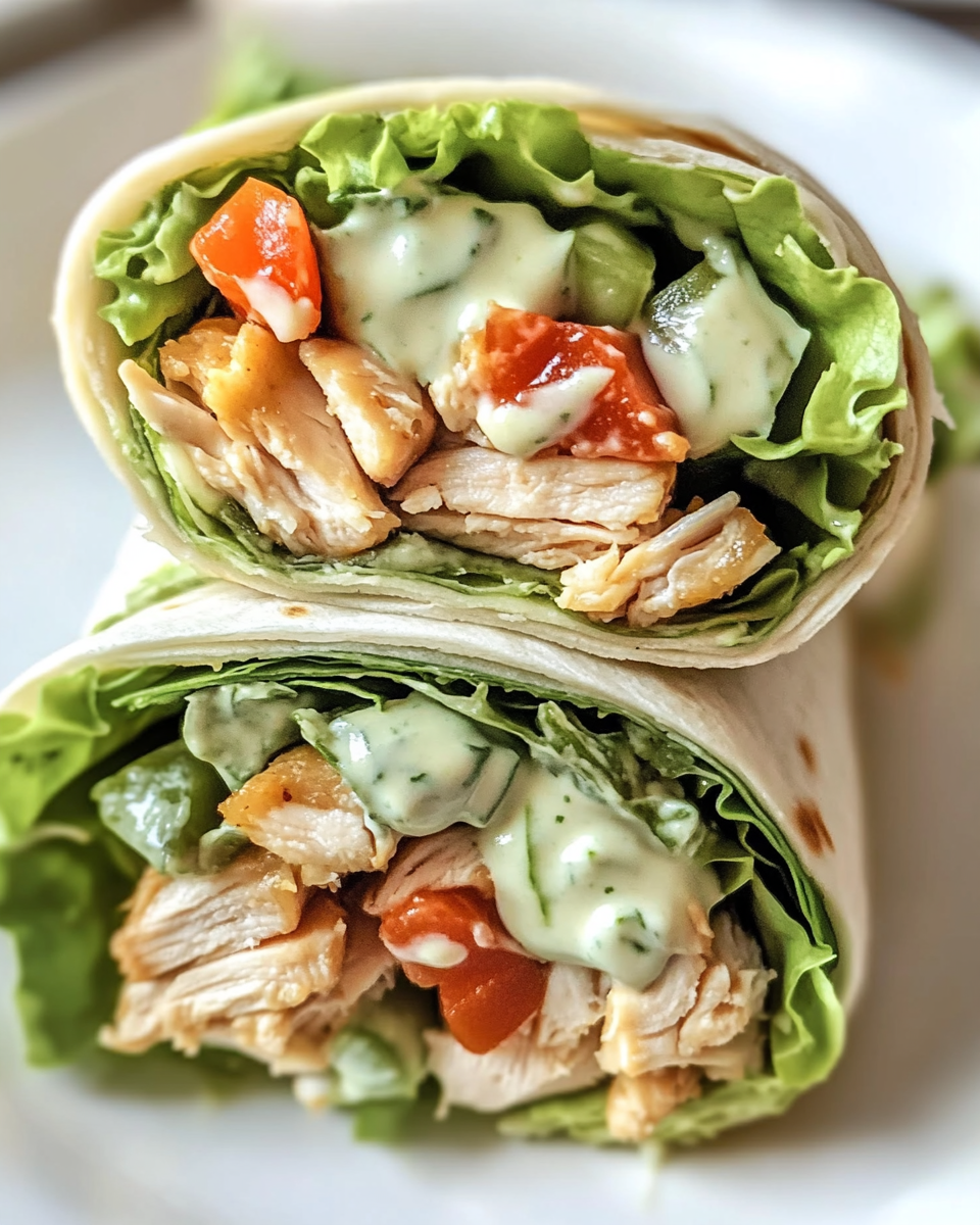 Flavorful Rotisserie Chicken Wraps