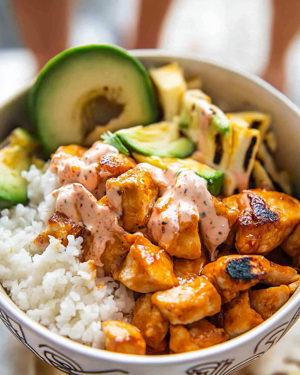 Hot Honey Chicken Bowls