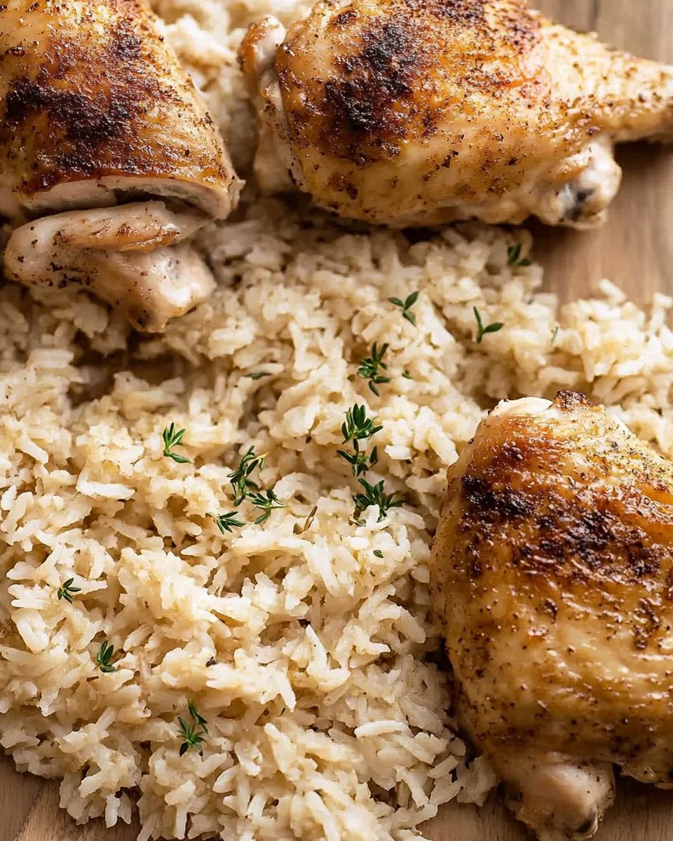 Oven-Baked Chicken and Rice - Simple Whisk
