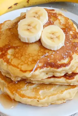 Brown Sugar Banana Pancakes