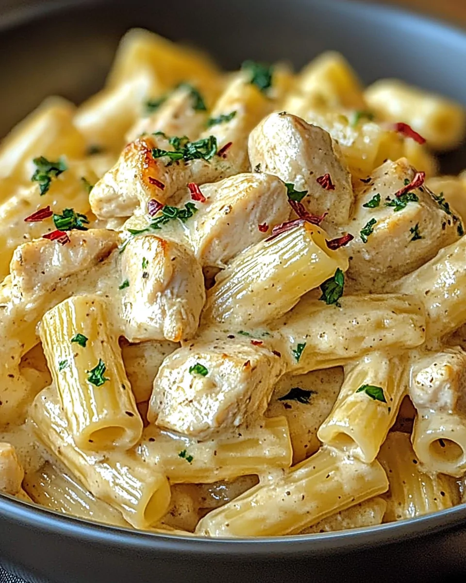 Creamy Ricotta Chicken Pasta