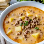 Crock Pot Hamburger Potato Soup