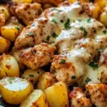 Garlic Parmesan Chicken and Potatoes (One-Pan Dinner)