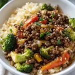 Ground Beef and Broccoli