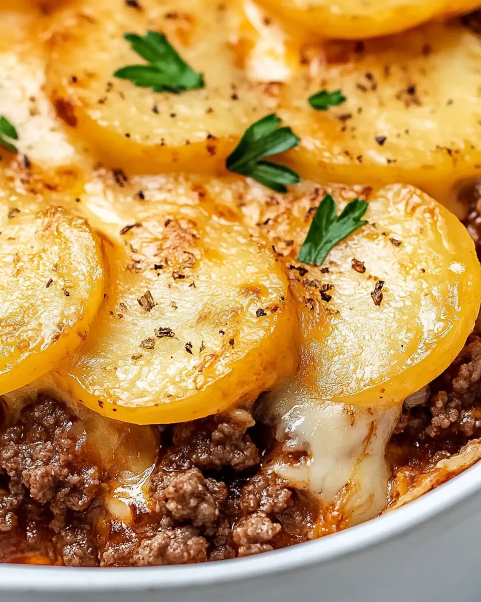 Hobo Casserole with Ground Beef