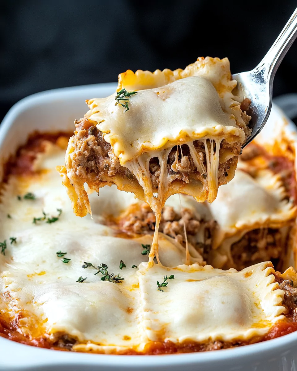 Million Dollar Ravioli Casserole