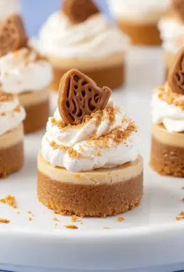 Mini Biscoff Cheesecakes