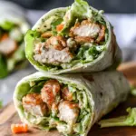 Miso Chicken Caesar Wraps