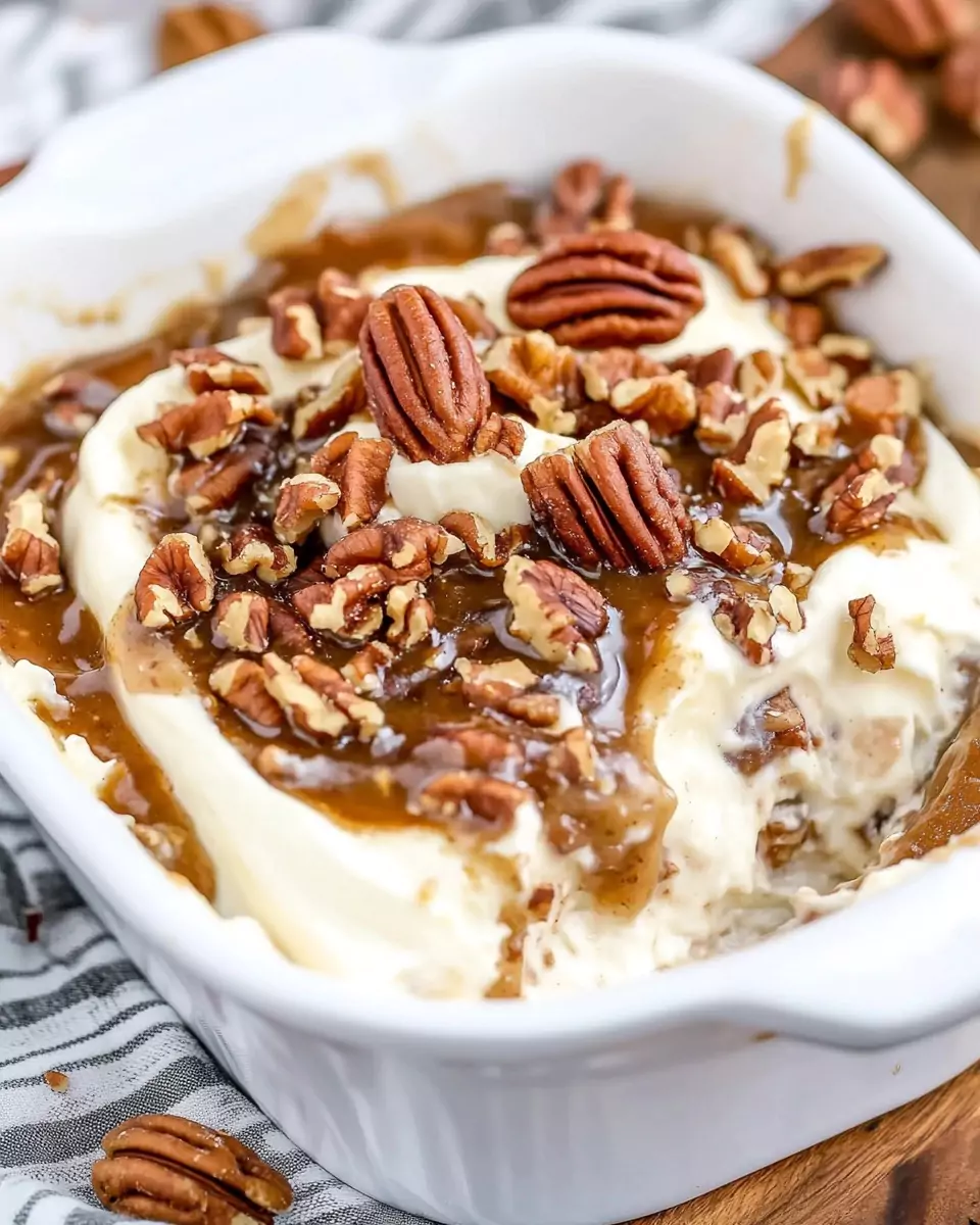 No Bake Pecan Pie Dip