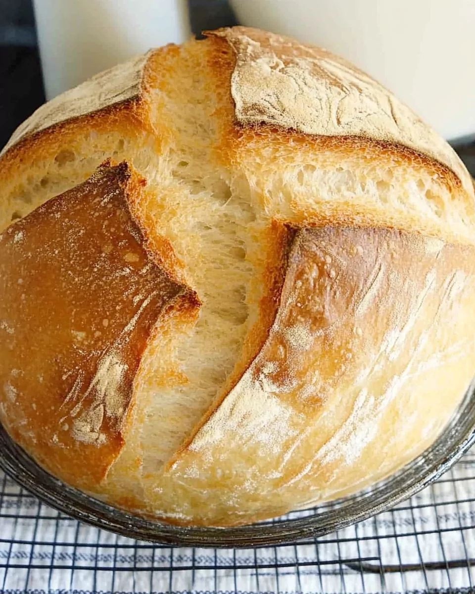 Speedy Same Day Sourdough Bread