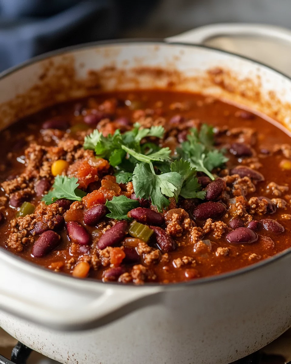 The Best Homemade Stovetop Chili