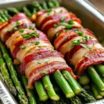 Low Carb Bacon Wrapped Asparagus