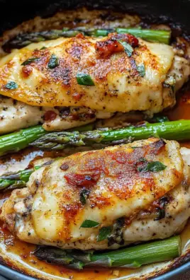Asparagus Stuffed Chicken Fillet
