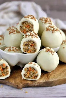 Carrot Cake Ball Truffles