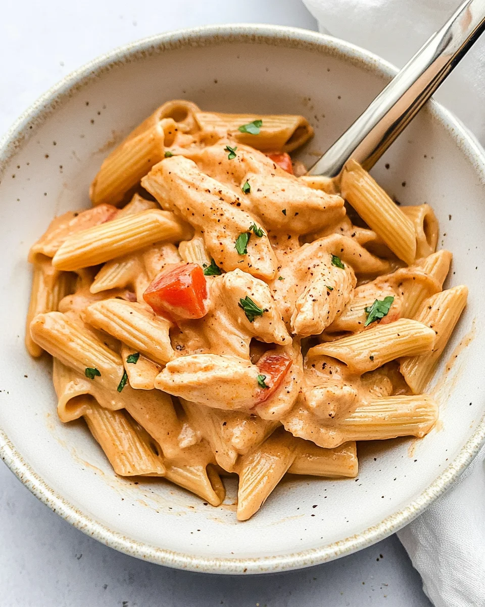 Cashew Cream Cajun Chicken Pasta