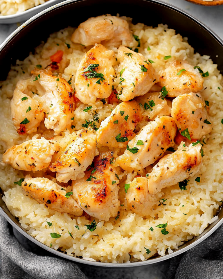 Scampi Gif Rice Chicken Scampi with Garlic Parmesan Rice