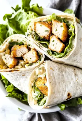 Chicken Caesar Wraps