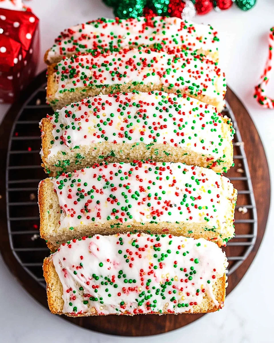 Christmas Sprinkle Buttermilk Bread