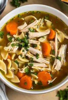 Classic Rotisserie Chicken Noodle Soup